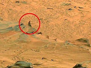 Spirit нашёл на Марсе человеческую фигуру